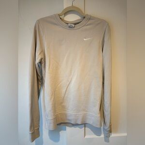 Nike Light Tan Crewneck Sweatshirt